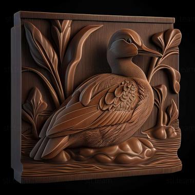 3D модель Так близько, але так далеко Fetchd Kamonegis Sitting Duck (STL)